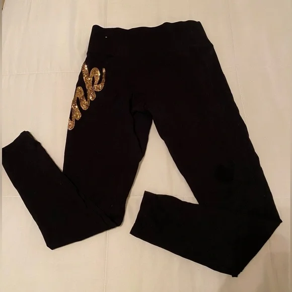 Victoria's Secret PINK bling Yoga Leggings - Picture 4 of 6